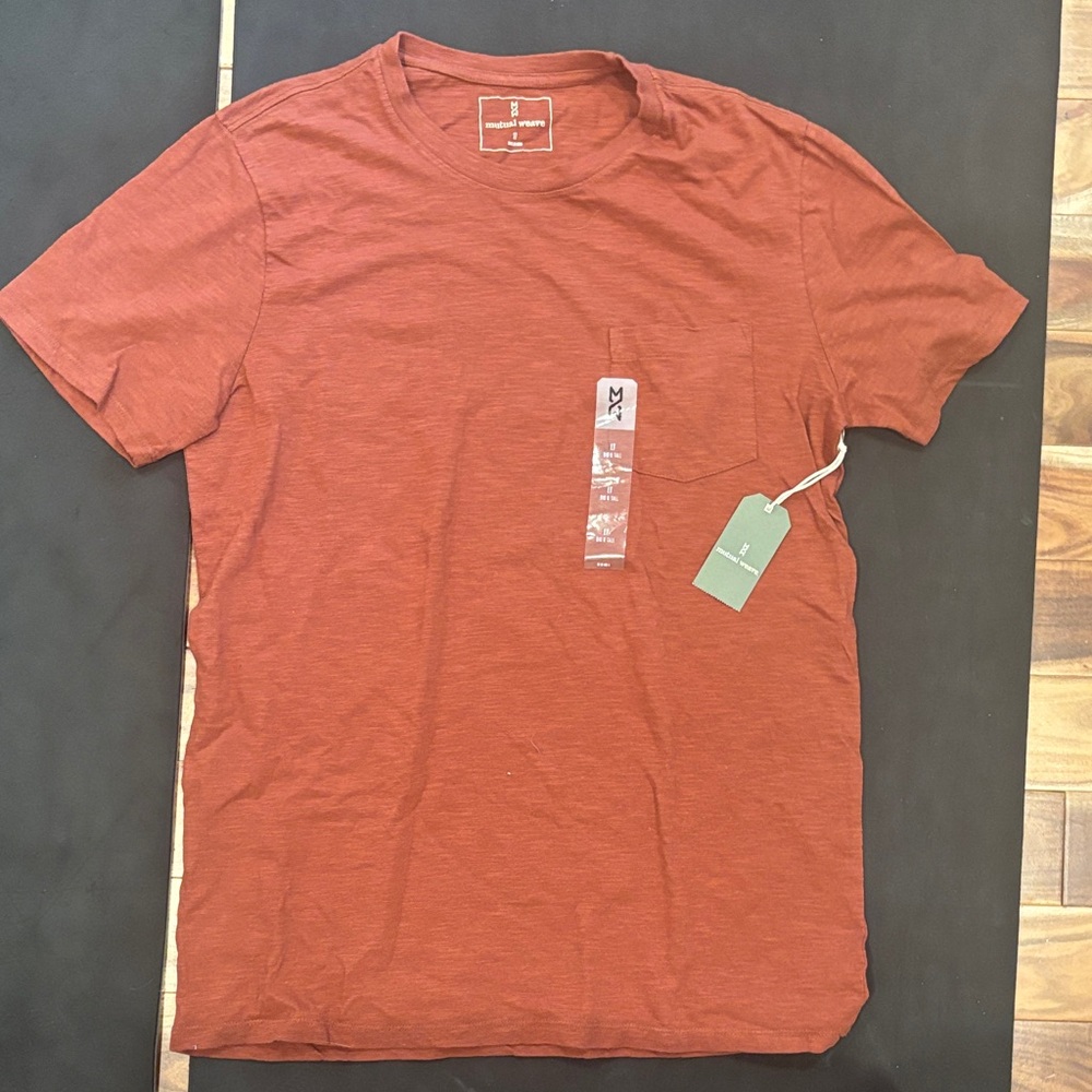 Men's Rust Short Sleeve Tee
